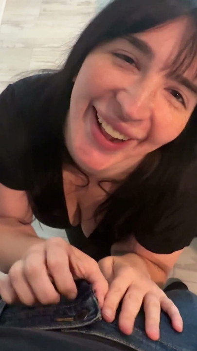 Maintenance Man Seduced and Edged by Curvy Tenant