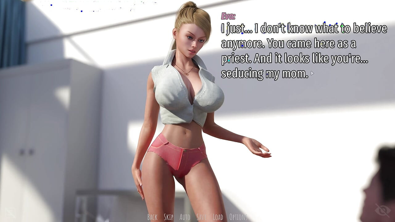 Shadows of Seduction V0.5 - P3 Lia and MILF Jessica’s Scorching Breast Massage by the Pool