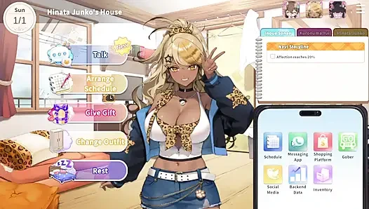 1 V-Lover Playthrough. Lovely Women And Nice Art Style.