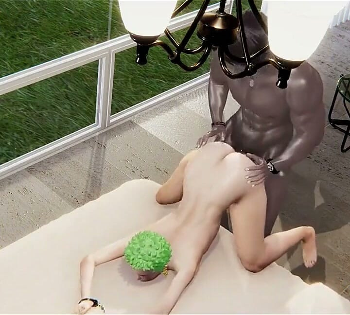 One Piece Yaoi - Zoro Fucked Hard by a Black Men - Japanese Asian Manga Anime Cartoon Game Porn Video Animation