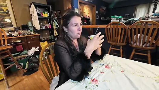 Caught Grandpa Eating Wife's Asshole Coming Home from Work