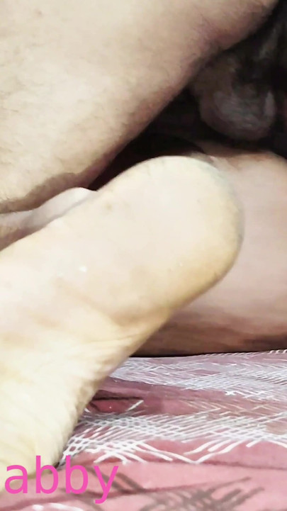 Bhabhis store fucking iført ankelkæder