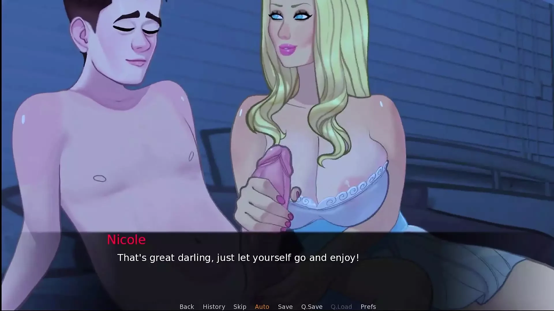Lust Legacy #5 - Nicole Gave Chris A Hand Job, Mia Played Chris Walked in, Eva dan Chris Had a Fun Time Together.