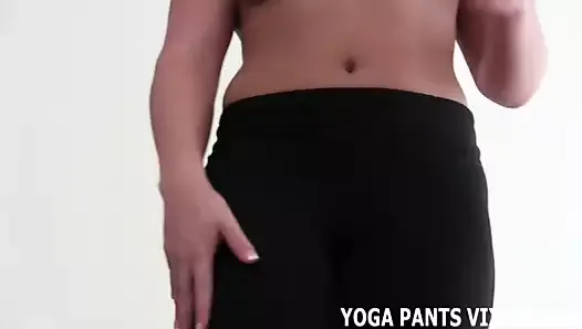 Let me finish my yoga and I will help you cum JOI
