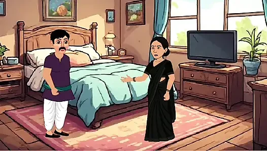 Cheating housewife with her bestfriend and her husband
