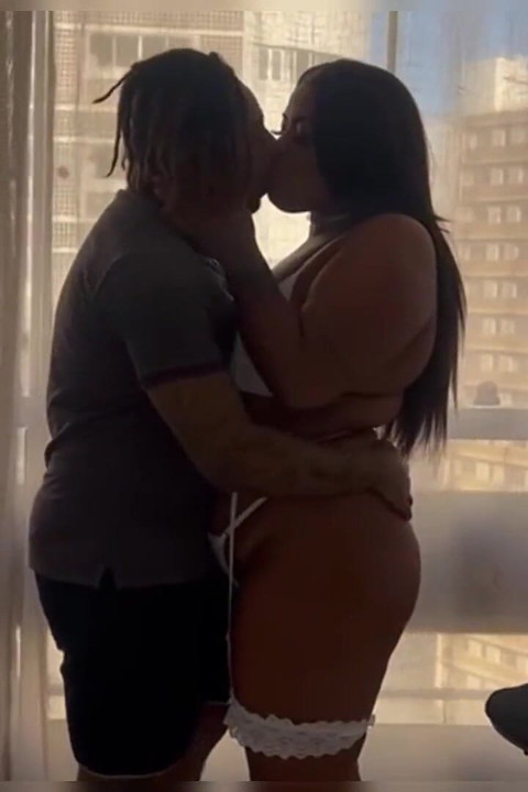 Fucking the BBW's Ass and Pussy
