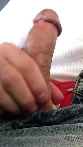 Extreme Close-up! a Classic Video From My Car Jerk-off Days, Verbal Wanking, Jeans Boxers and Belt