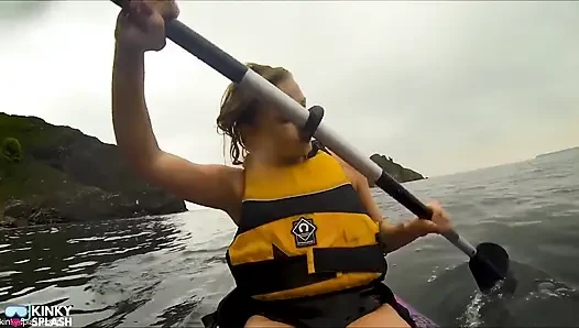 Open Water Kayak Disaster for Non Swimmer - Saved by Lifejacket
