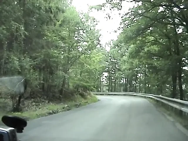 European teen picked up and fucked on the side of the road