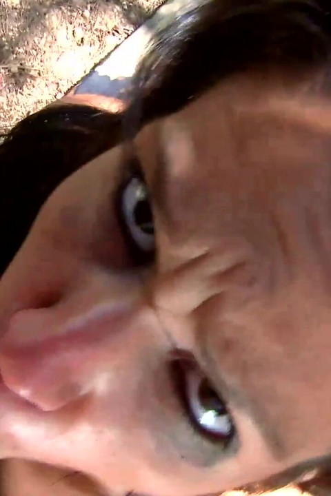 A casual fuck in the woods