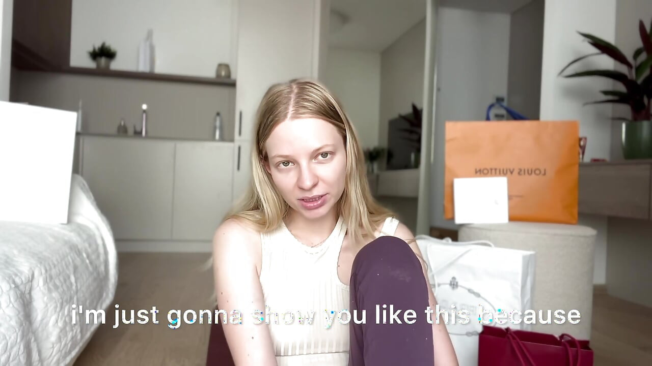 Findom Luxury Shopping Haul 12k $ Βαριά αποστράγγιση
