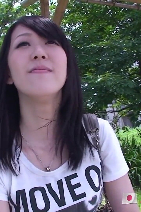 Skinny Japanese teen picked up at the local park