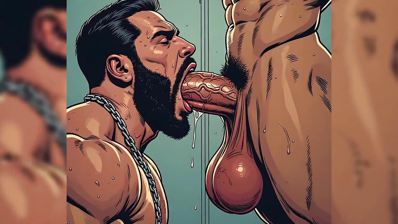Muscle Hunks Sucking Dick (ai)