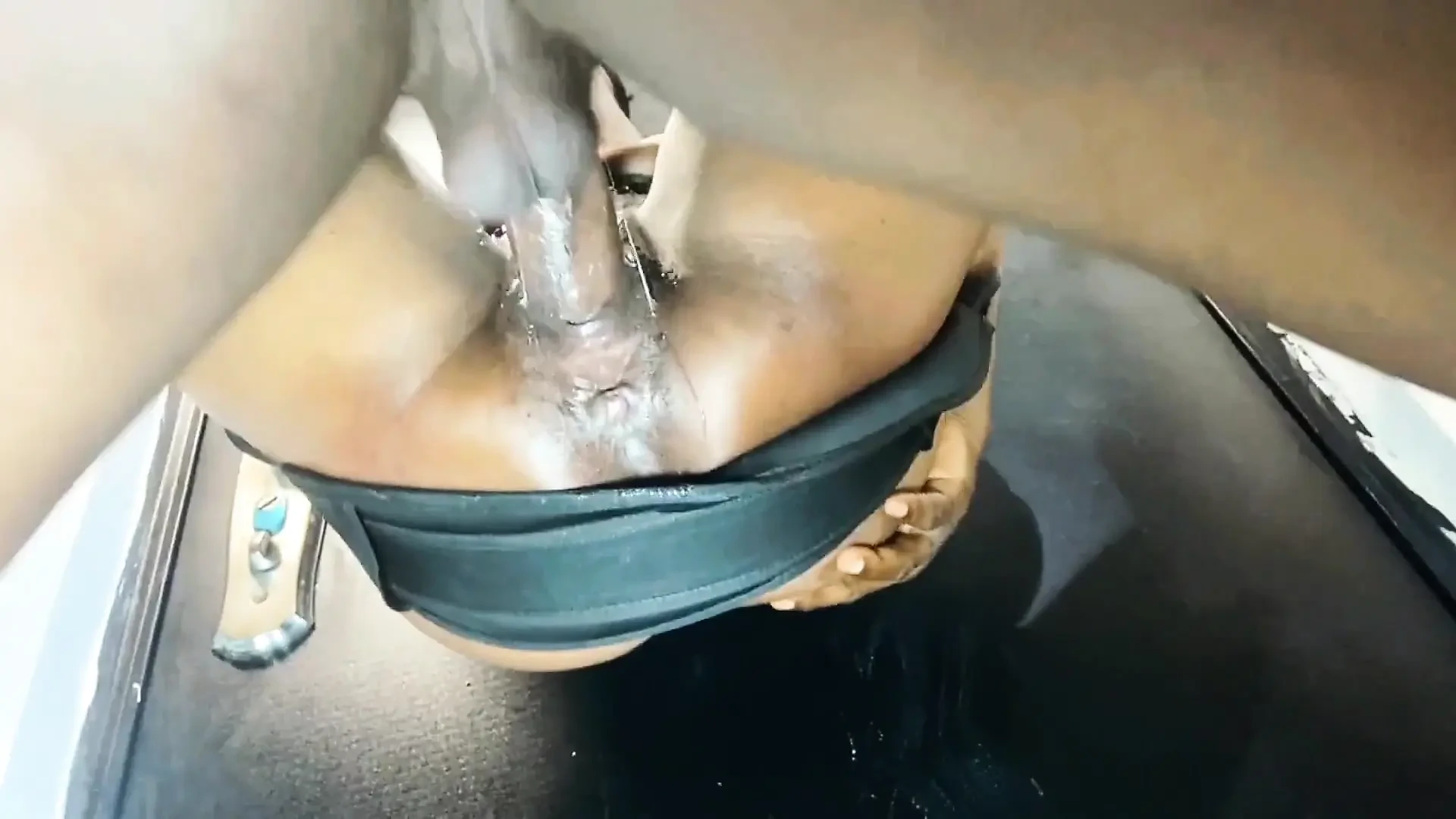 Sex on the Swing Spread and Pinned Her Down for Serious Fuck