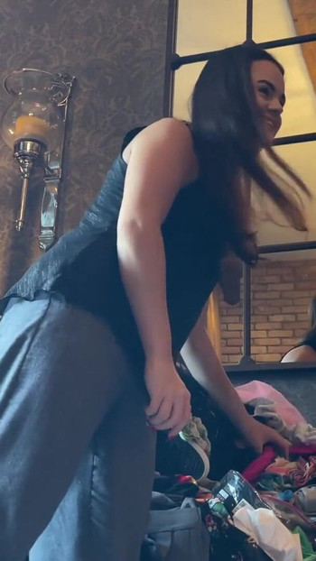 Çarpıcı an "Ateşli güzel Avrupalı üniversiteli kız moda fotoğraf çekimi için geliyor porno oyuncu seçmeleri olduğu ortaya çıkıyor"
