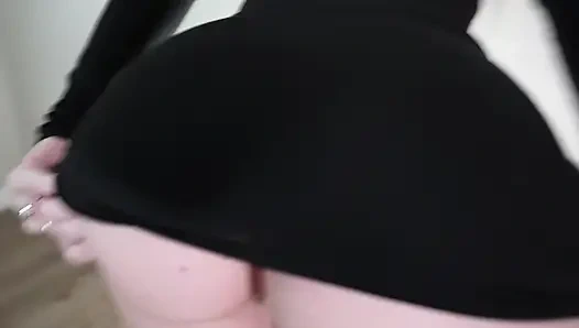 Sürtük sürtük ilk kez götten sikiliyor