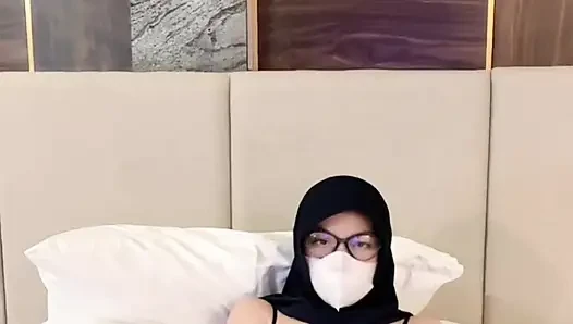 My Girl Playing In Bed Wearing Seductive Pajamas