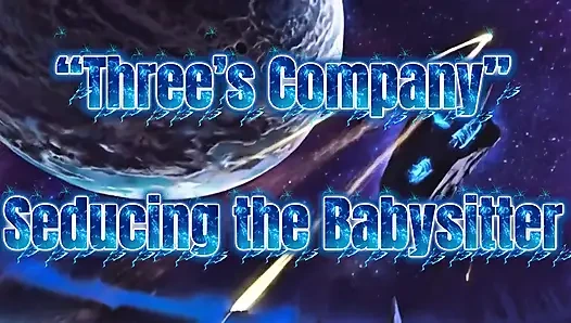 Verheiratetes swinger-paar verführt den babysitter