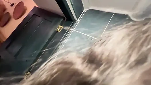 I have sexual encounters with my boss in the hotel bathroom twice, she is a lesbian