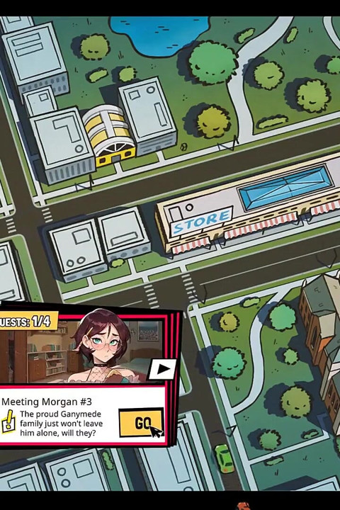 Femboy Futa House Futanari Hentai Game Ep.15 Crossdresser Fucked in Public Park!