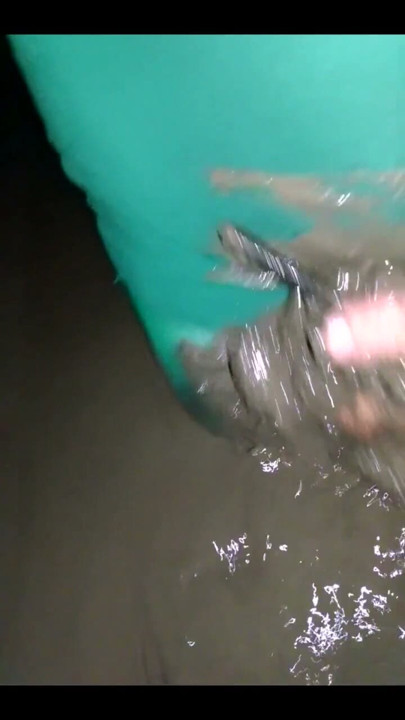 POV Pissing my nylon pantyhose leotard and mud play. | Clip 1