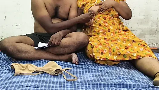 Step mom teaches stepson about human body