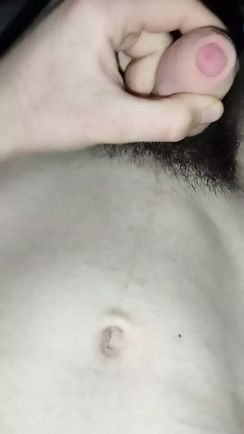 Teen young boy solo play with penis