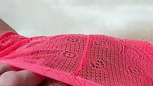 Horny Woman Wants You to Sniff and Lick Her Big Lips on Pussy That Stick Out of Panties Ginnagg
