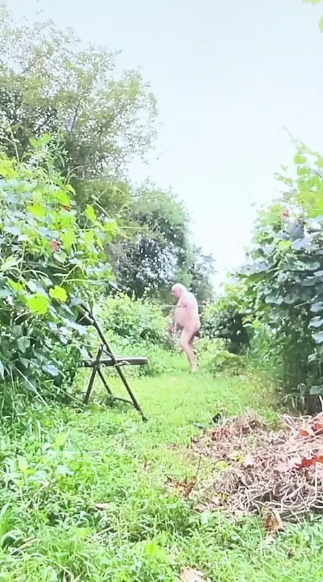 Kencing dan coli di taman