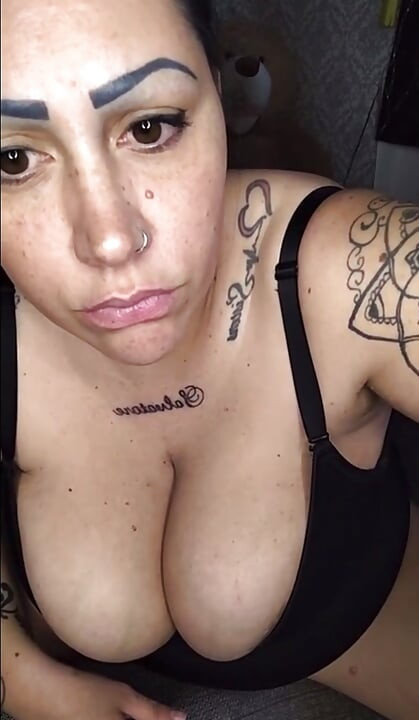 Sexy wife natural tits