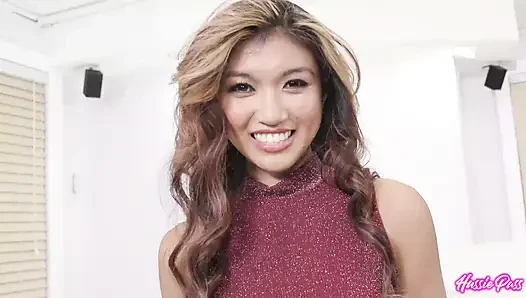 Asian Clara Trinity Bounces Her Skinny Body In A Sizzling Fuck Ride!