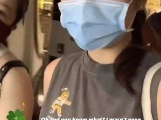 Singapore meisje borsten stuiteren