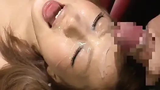 Cumshot-süchtige aika. je mehr sie bedeckt wird, desto mehr will sie. - 5