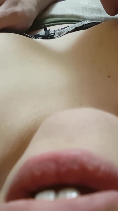 My horny eighteen step SISTER CUMS while I sucking and touching her NIPPLES- UnlimitedOrgasm | Clip 2