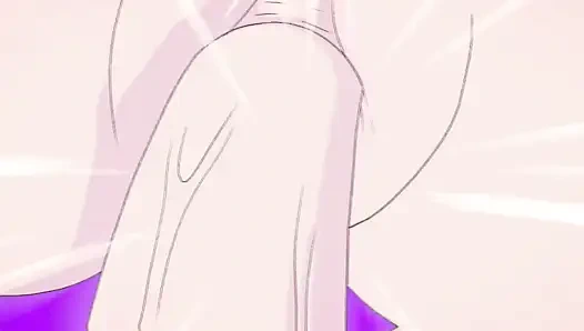 Hinata wichst einen fetten schwanz und bekommt ihre muschi zerstört