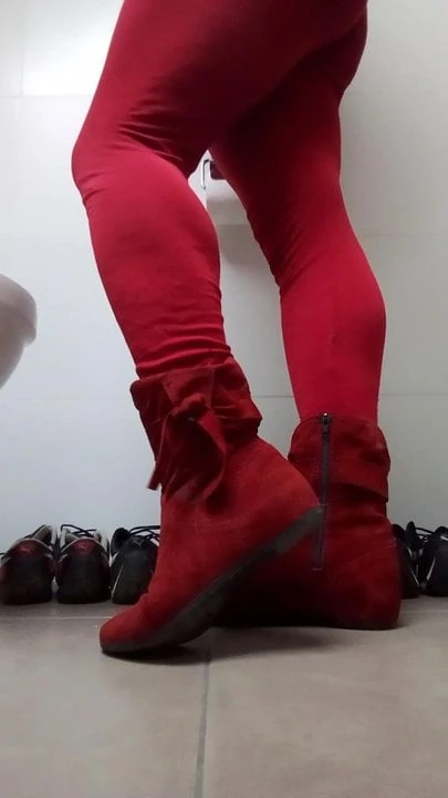 Tamaris suede boots crush puma drift cat