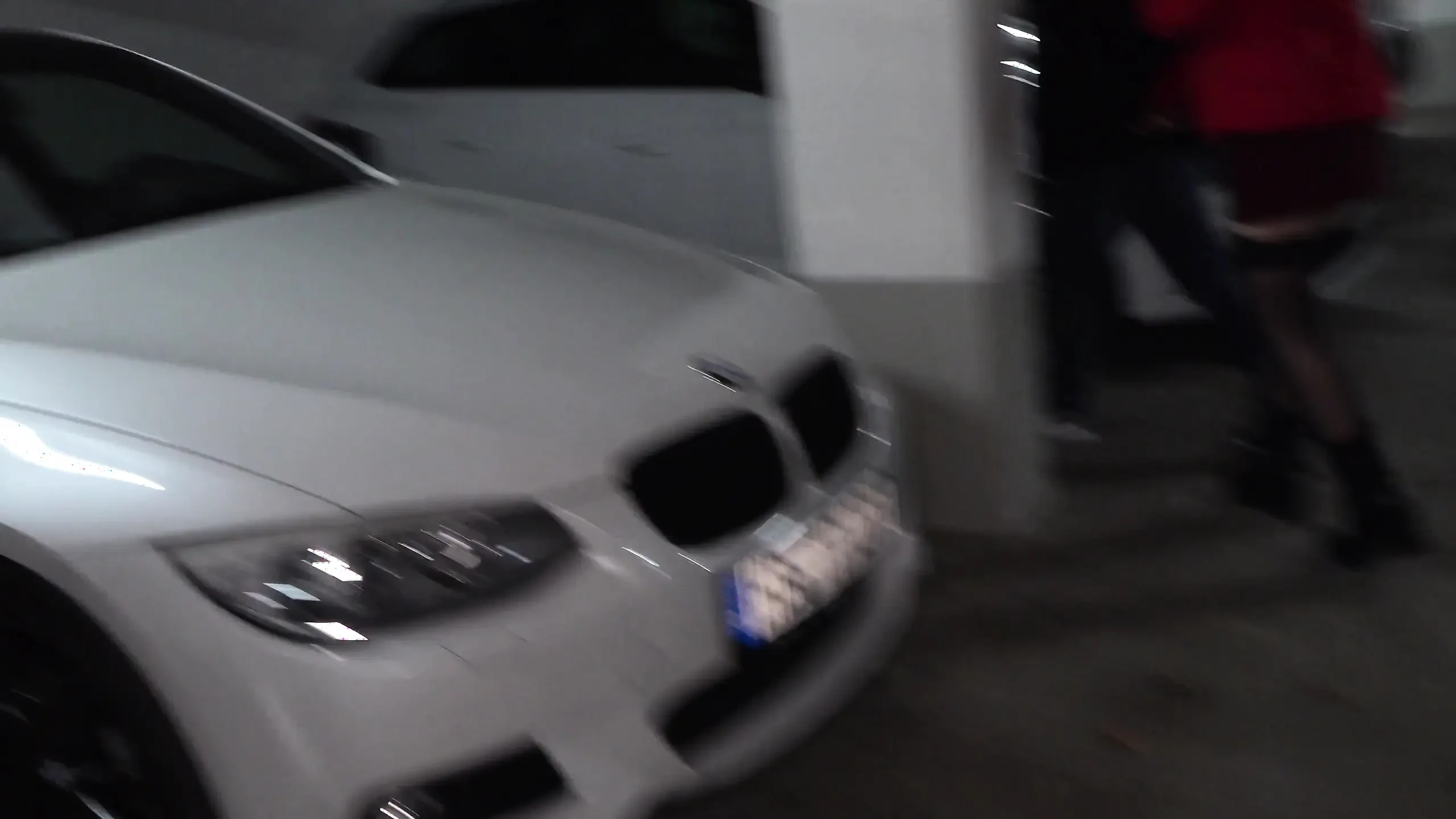 Jean Pallett - car,stockings