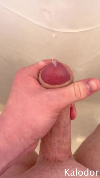 Twink Cum in Shower