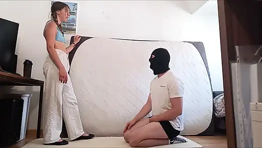 Hard Kicks From Her in the Balls