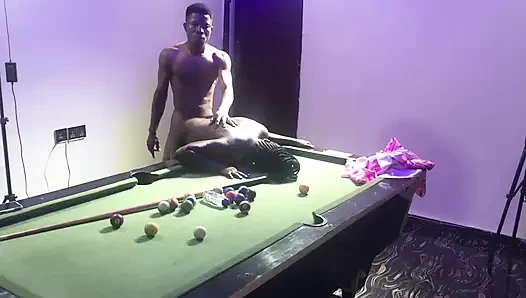 Homemade Amateur Sex by the Snooker