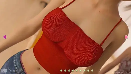 Неожиданный звонок! Мое дикое лето в Red Falls Camp с этими великолепными красотками-помощь красотками-часть. 2-Xred Игры от Porngame4u