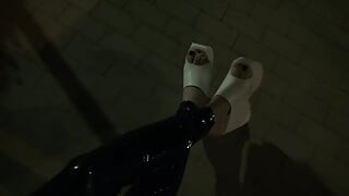 night walking - public crossdressing
