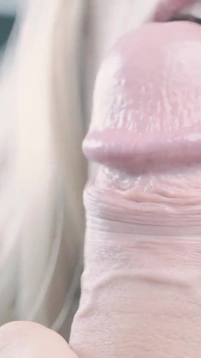 Memorable moment from "Hot amateur girlfriend playing with cock, sucking,sexy teasing, edging cock with tip of the tongue"
