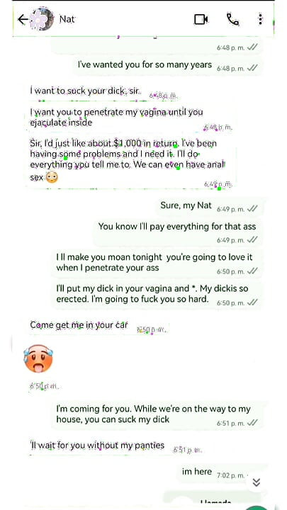 Hot Chat with My Stepdaughter's Best Friend