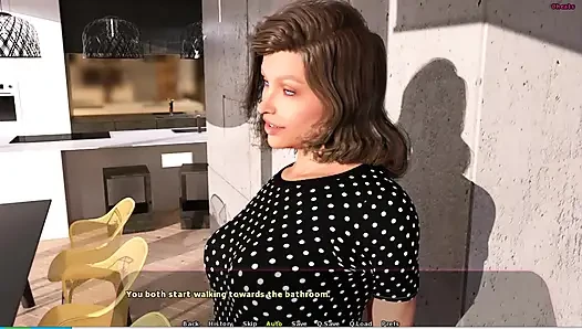 Haley Story # 17 - Haley und johannes kümmerten sich um Adrianas haus ... Johannes fickte Haley auf dem esstisch