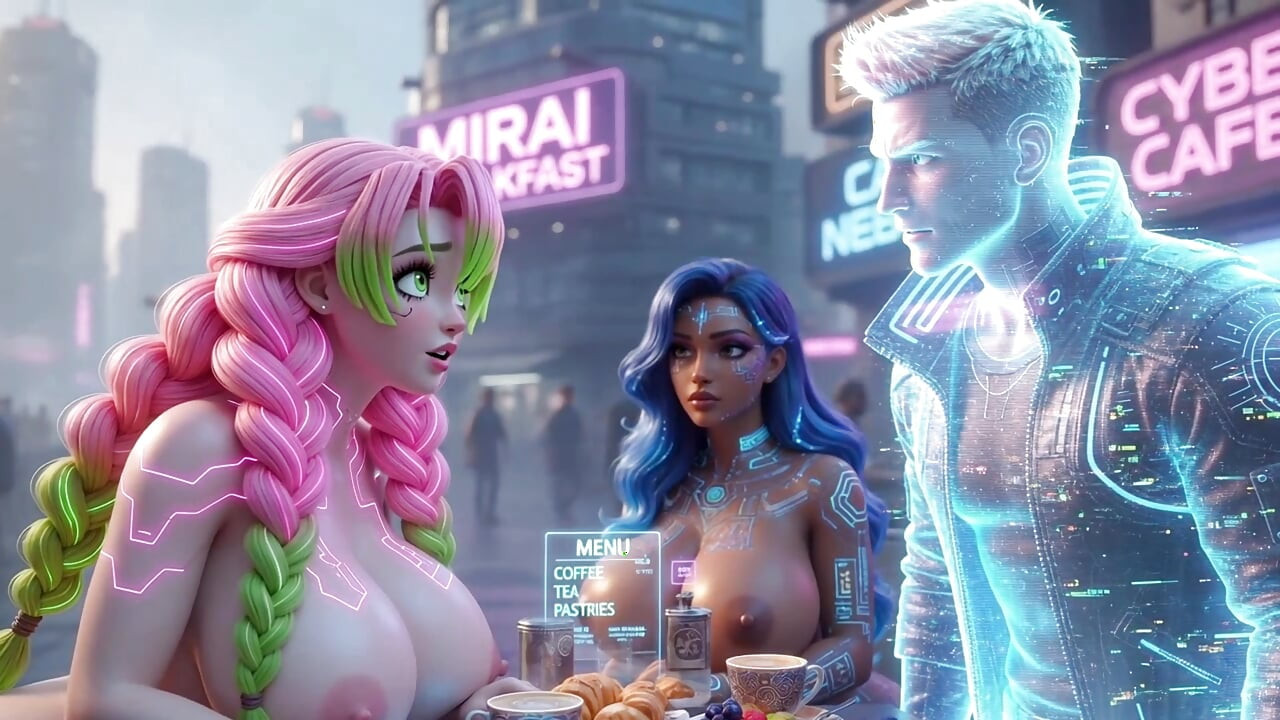 Neon veil - bölüm 8: neon şehveti tarafından boşaltıyor