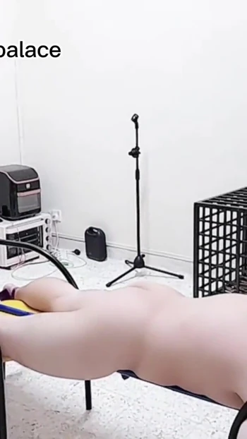 Powerful moment from "Handcuffs Immobilized Scratching Dumb Founding"