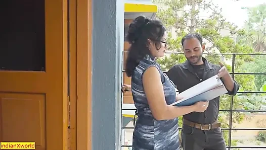 Patron evli kadın sikişiyor! Madam lütfen gitmeme izin ver