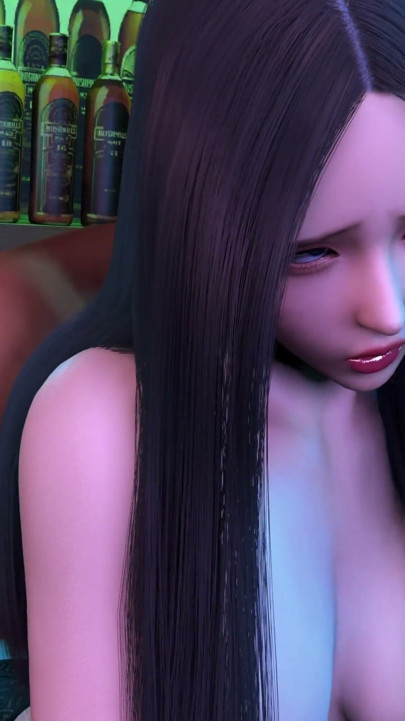 The Busty Bartender’s Tempting Secret Service - 3D Animation 4K | Clip 3