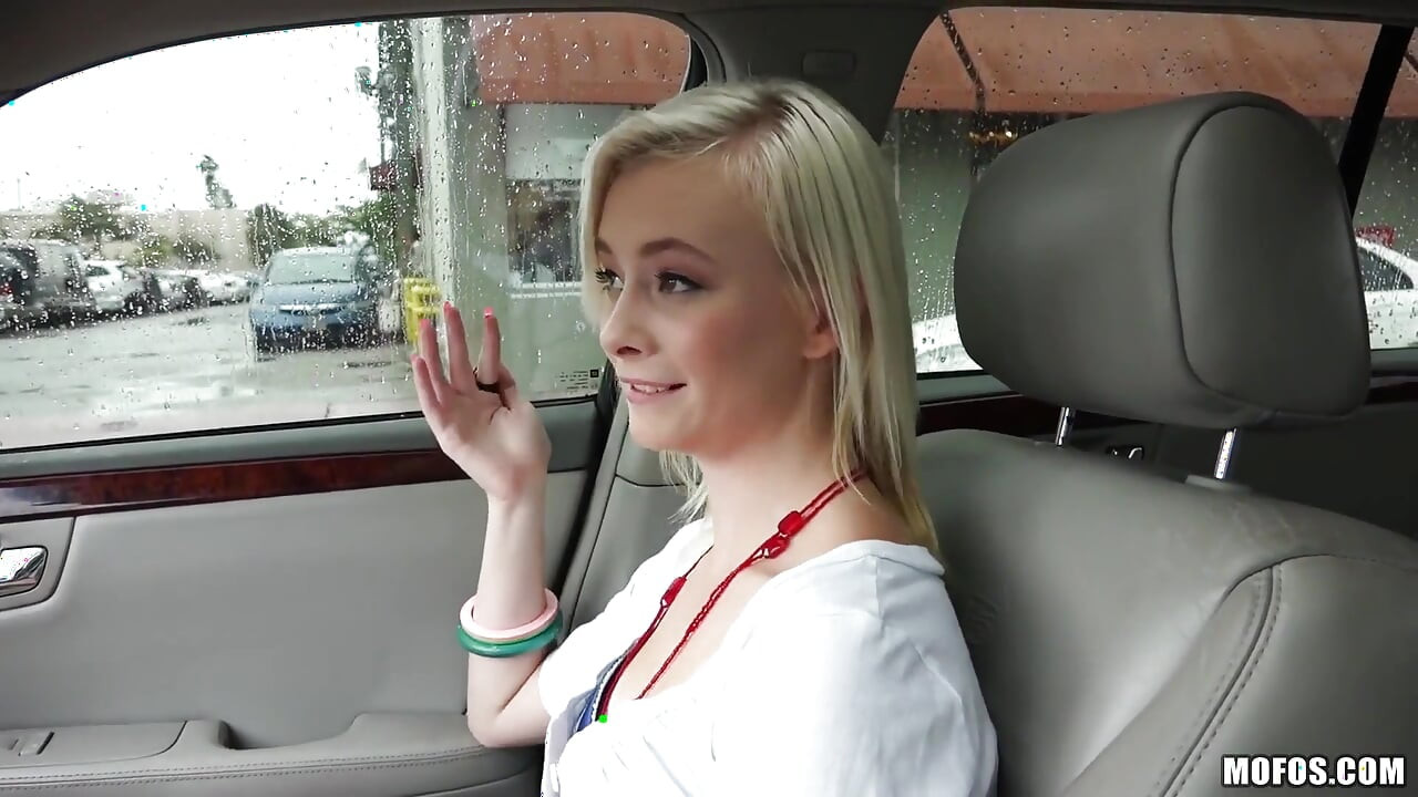 Stranded Teens - Petite Maddy Rose Feels a Bulge & Gives Tony a Blowjob Before Taking His Hard Cock in the Car
